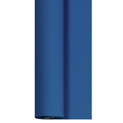 25 Meter Tischdeckenrolle 125 cm breit stoffähnliche Tischtuch - Blau