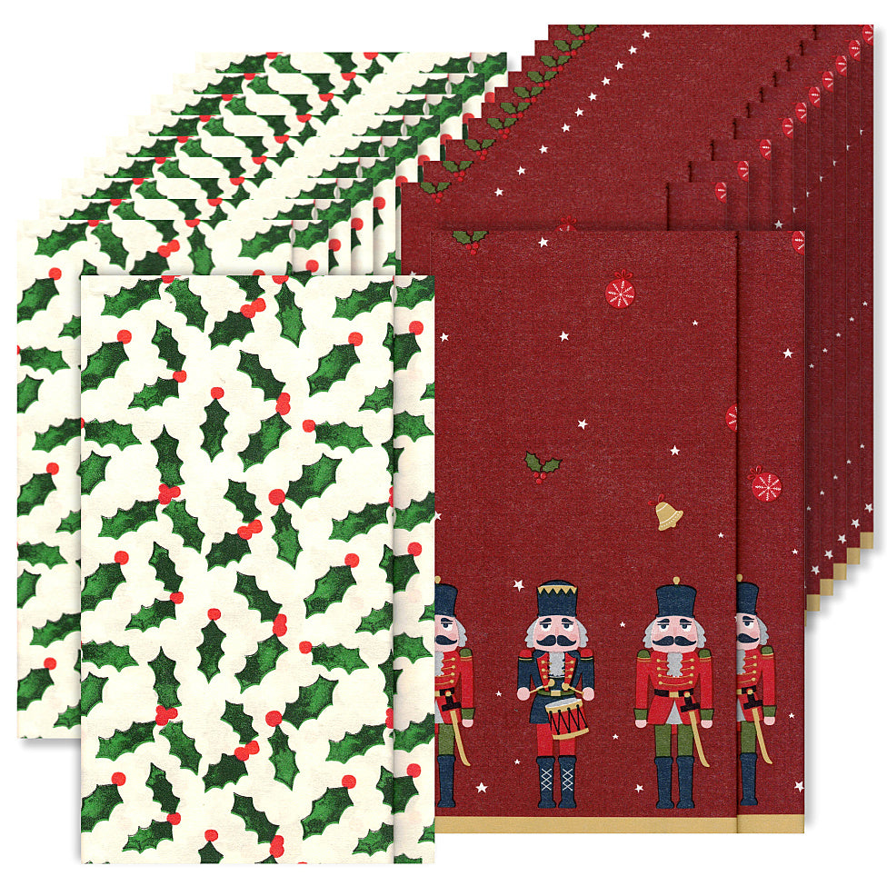 10 Stk Vlies Tischdecken 180x118cm stoffähnlich Tischtuch Weihnachten