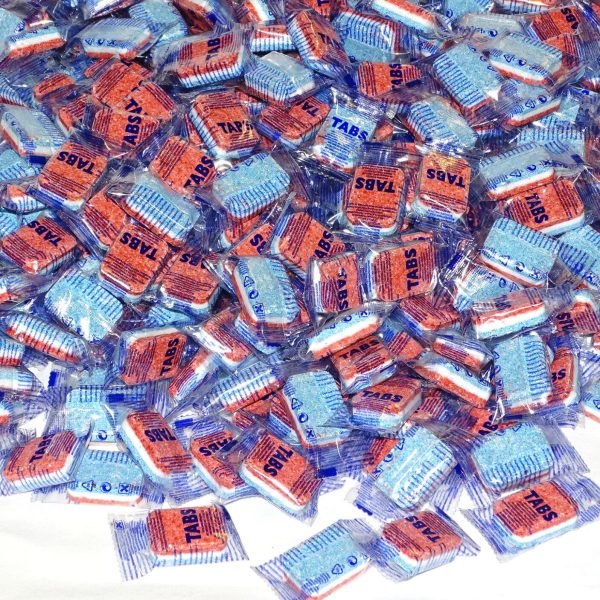 10 kg Spülmaschinentabs ca. 500 Stück 12in1 Geschirrspültabs 20g/Tab rot-weiß-blau