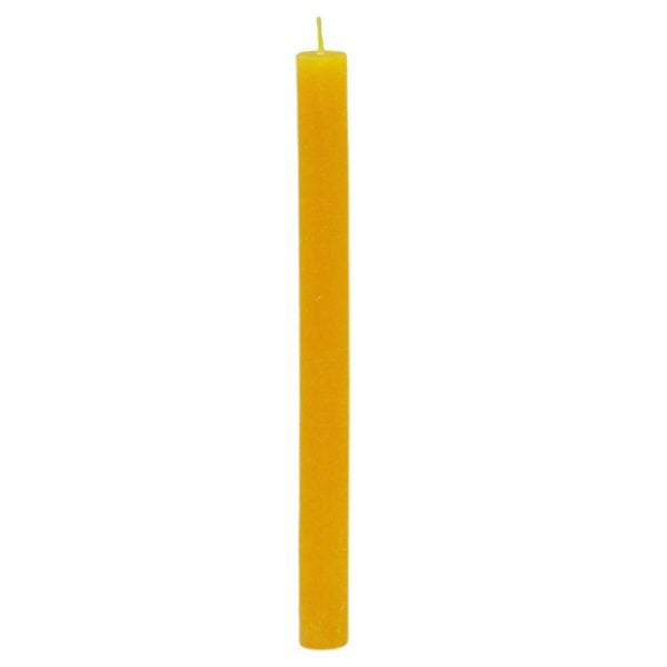 24 Stk Rustik Stabkerzen 270x23mm durchgefärbt Dinnerkerzen