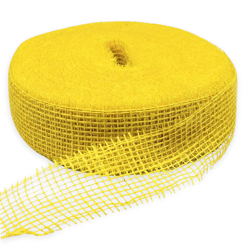 40 Meter Juteband 5cm breit Dekoband Rolle