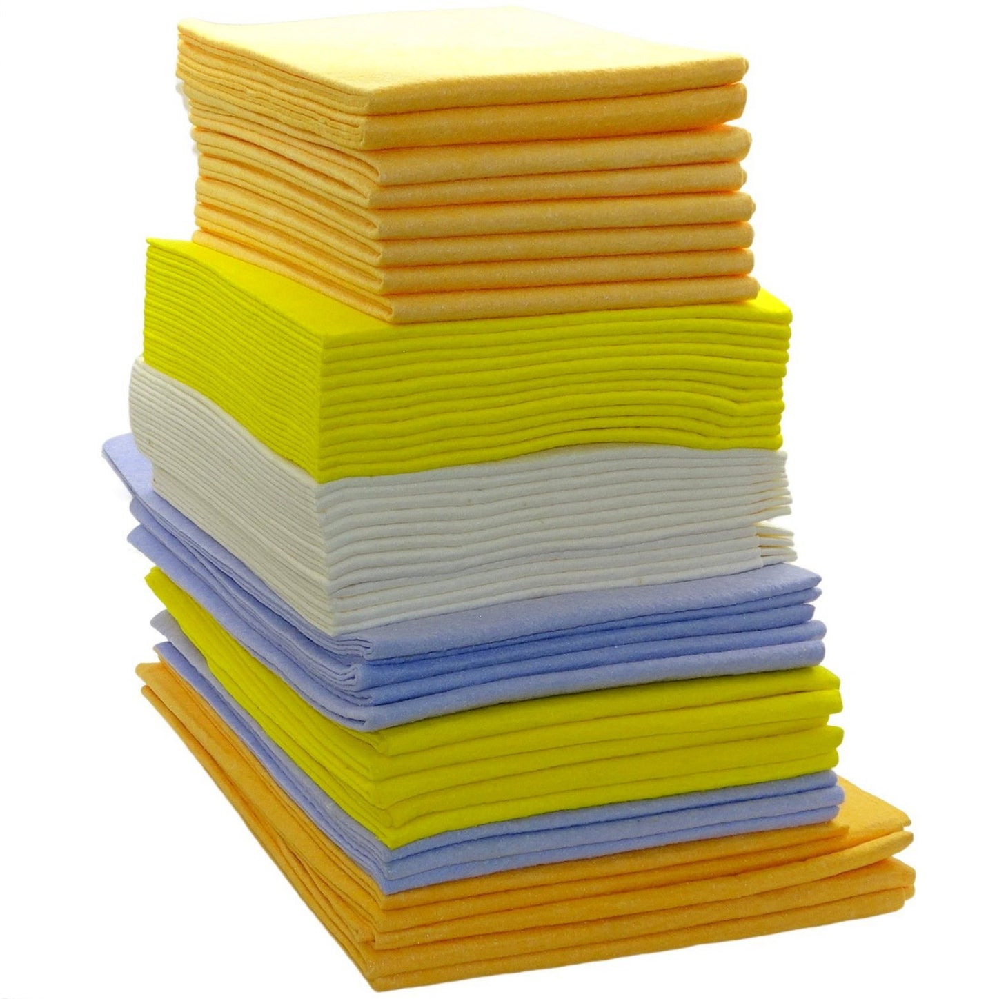 4 kg/ca. 80 Stück Vlies Bodentücher Fußbodentuch Mix sortiert