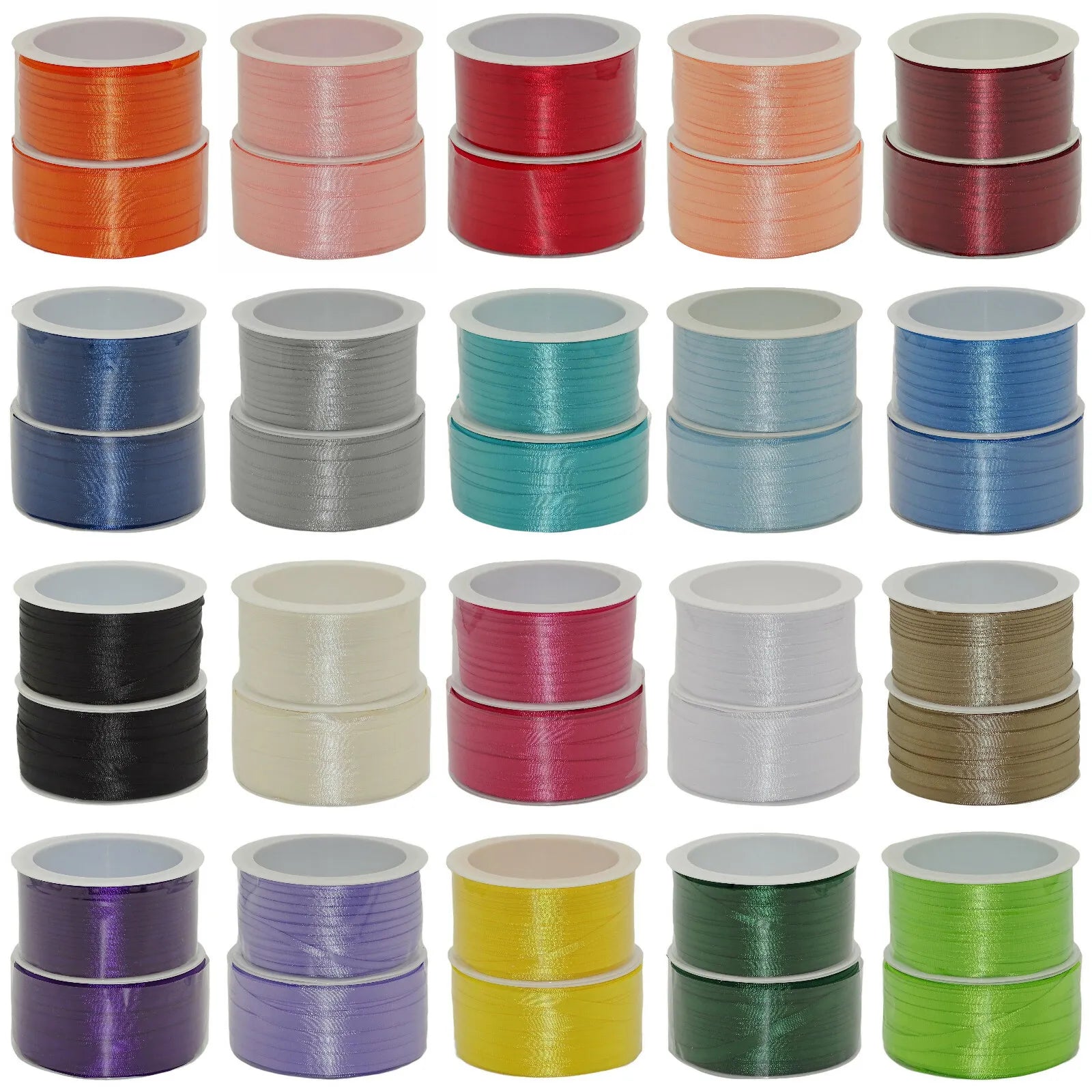 50 Meter Satinband Schleifenband 3mm/6mm Dekoband – WiTaP™