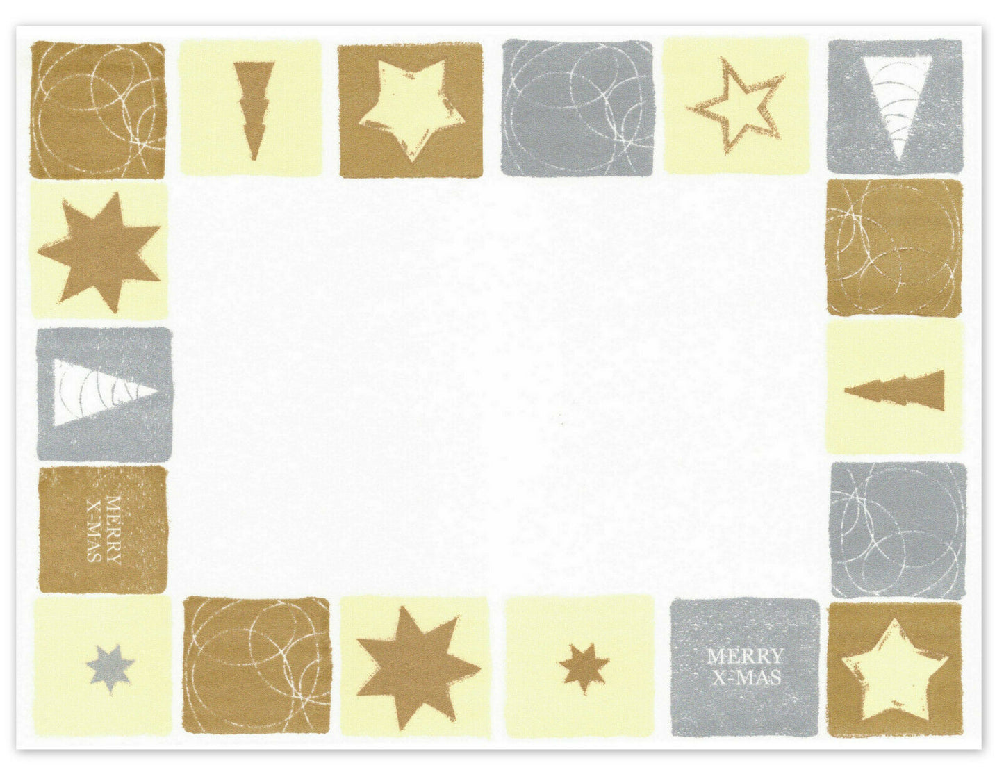 420 Tischset 40x30cm stoffähnliche Papier Platzset Weihnachten (35x12er)
