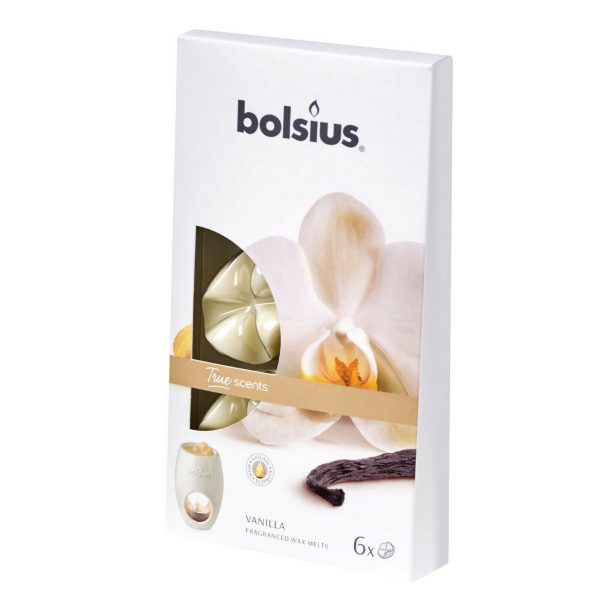 6er Pack Bolsius Aromatic True Scents Wax Melts Duft Schmelzblüten