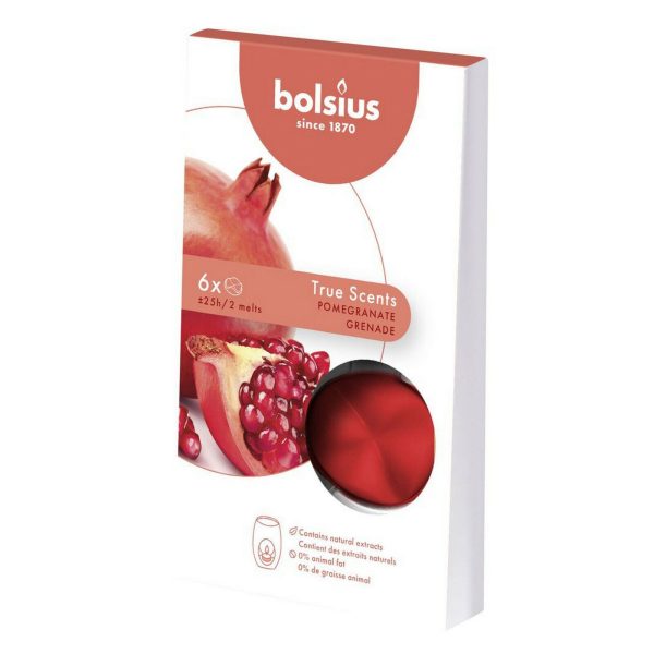 6er Pack Bolsius Aromatic True Scents Wax Melts Duft Schmelzblüten
