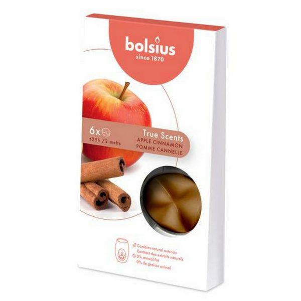 6er Pack Bolsius Aromatic True Scents Wax Melts Duft Schmelzblüten