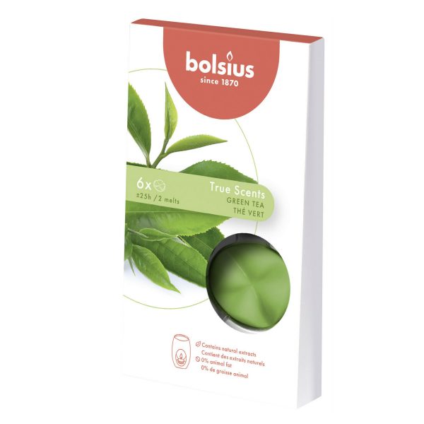 6er Pack Bolsius Aromatic True Scents Wax Melts Duft Schmelzblüten