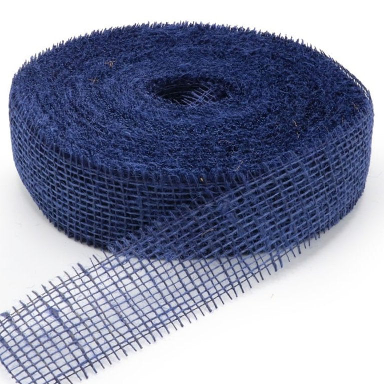 40 Meter Juteband 5cm breit Dekoband Rolle