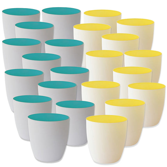 20 Stk Kerzenhalter Teelichthalter 85x90mm Kerzenglas B-Ware