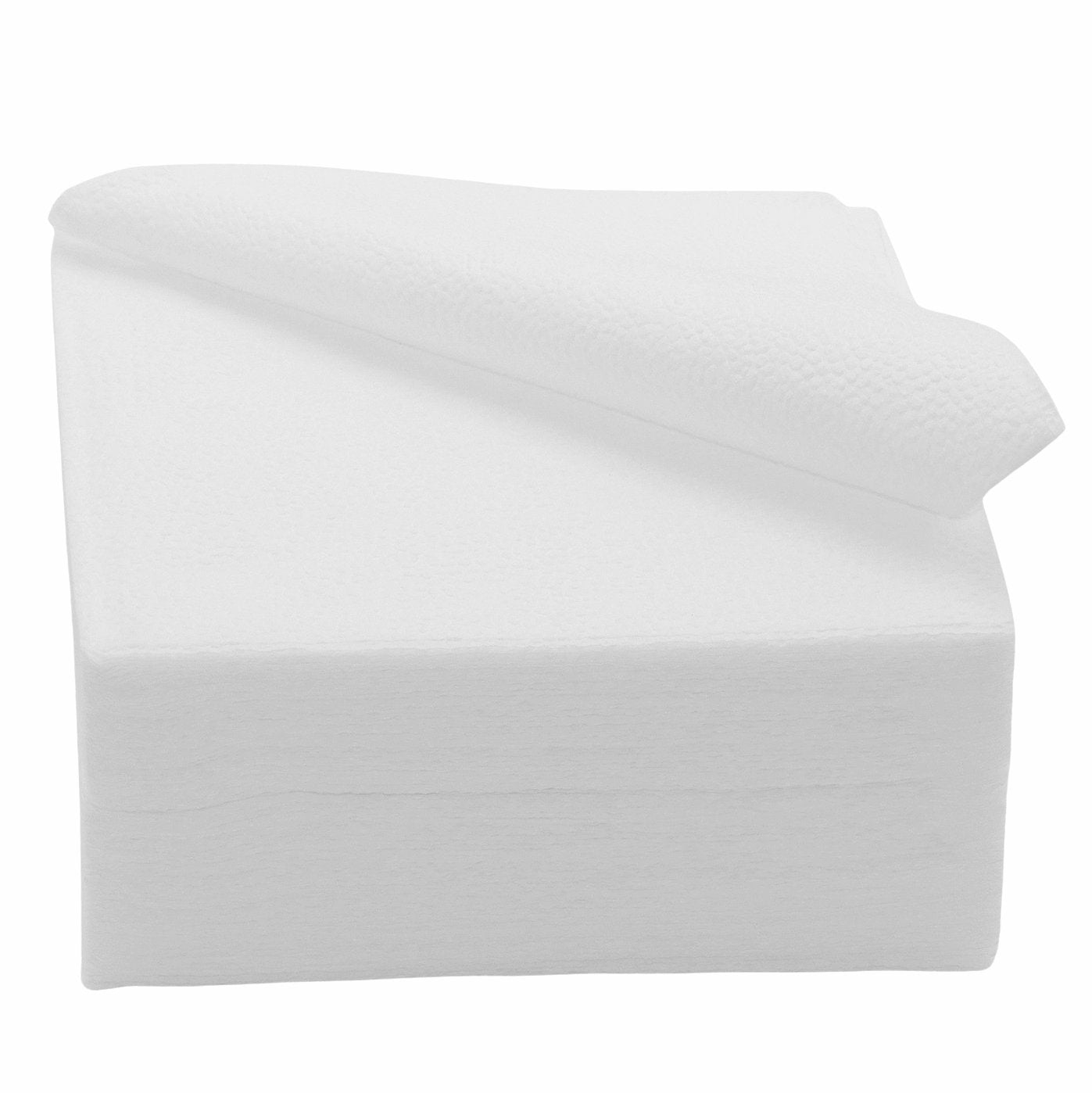 1.800 Servietten 33x33cm 1-lagig Papierservietten - Weiß (24x75)