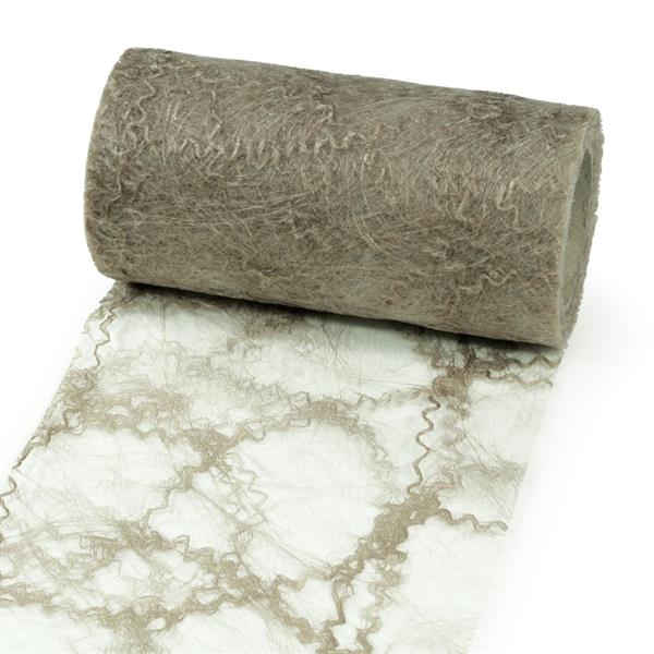 Sizotwist Tischband 10mx15cm Dunkelbeige 2300