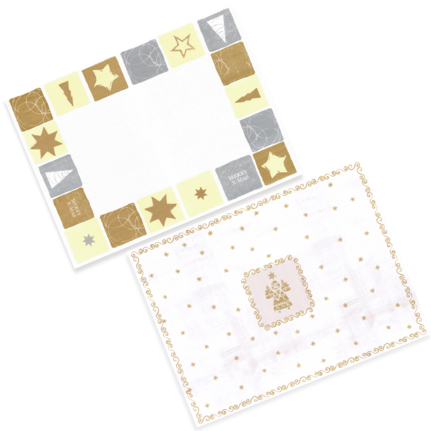 420 Tischset 40x30cm stoffähnliche Papier Platzset Weihnachten (35x12er)