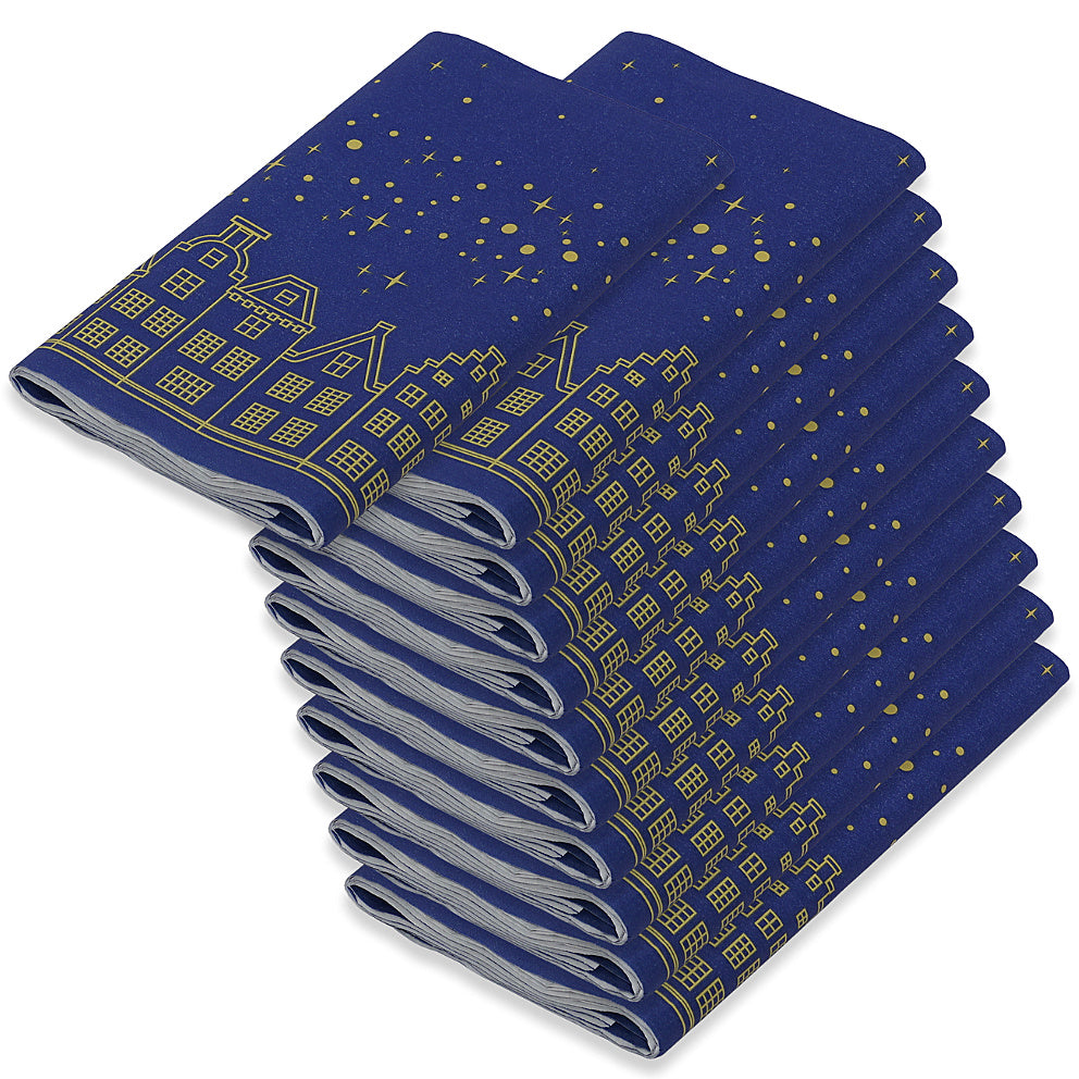 10 Stk Vlies Tischdecken 180x118cm stoffähnlich Tischtuch Weihnachten