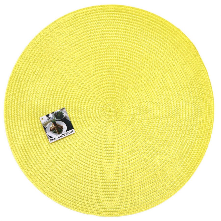 Platzset Ø 38cm PP-Gewirk Tischset rund