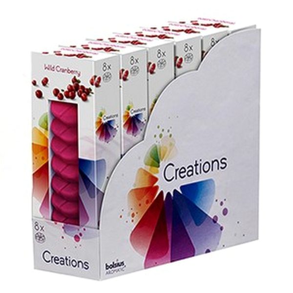 48 Bolsius Creations Schmelzblüten Duftblüten Wax Melts (6x8er)