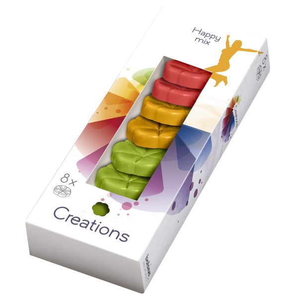 8er Pack Bolsius Creations Schmelzblüten Duftblüten Wax Melts