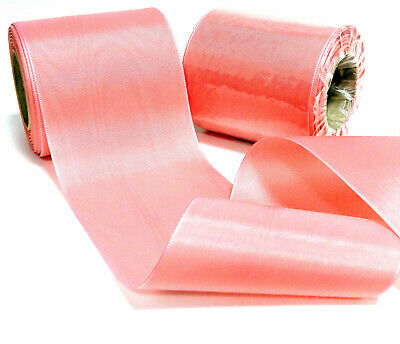 Satinband 25m x 10cm Tischläufer Deko-Band Rolle Tischband Kranzband Rosa