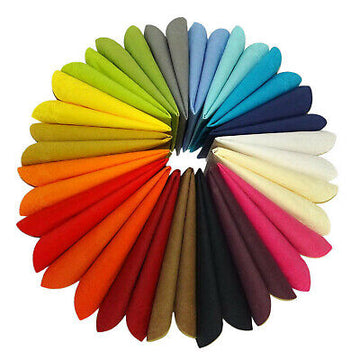 3.000 Stück Cocktail Papierservietten 24x24cm 2-lagig Überraschung bunt 10x300er