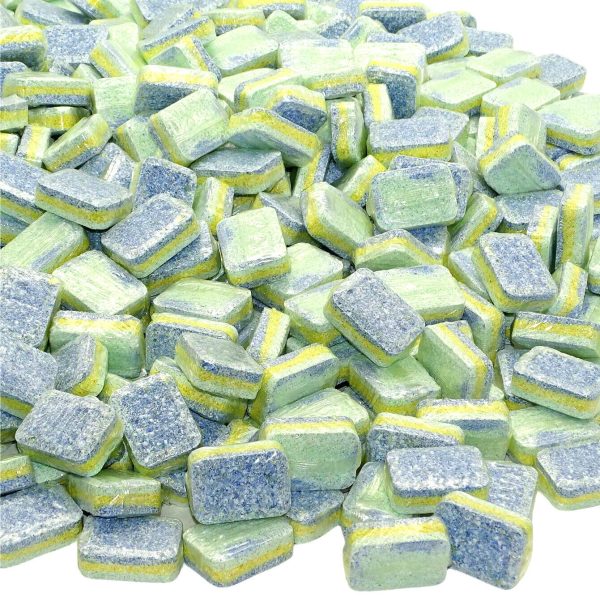 10 kg Spülmaschinentabs ca 500 Stück wasserlösliche Folie 12in1 20g/Tab grün-gelb-blau
