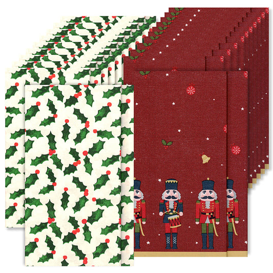 10 Stk Vlies Tischdecken 180x118cm stoffähnlich Tischtuch Weihnachten