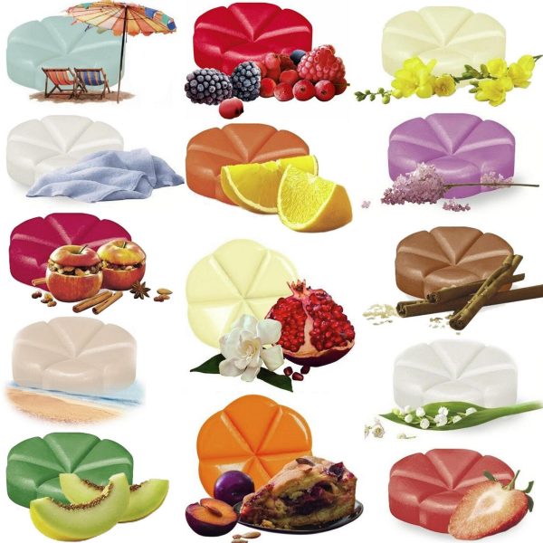 110-tlg. Bolsius Creations Schmelzblüten Duft Wax Melts (110er Beutel)