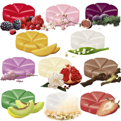 110-tlg. Bolsius Creations Schmelzblüten Duft Wax Melts (110er Beutel)