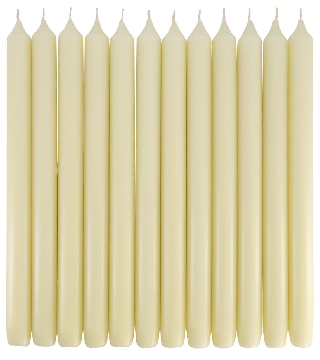 12 Hema Stabkerzen 290x22mm Kronenkerzen Dinnerkerze (12er Pack)