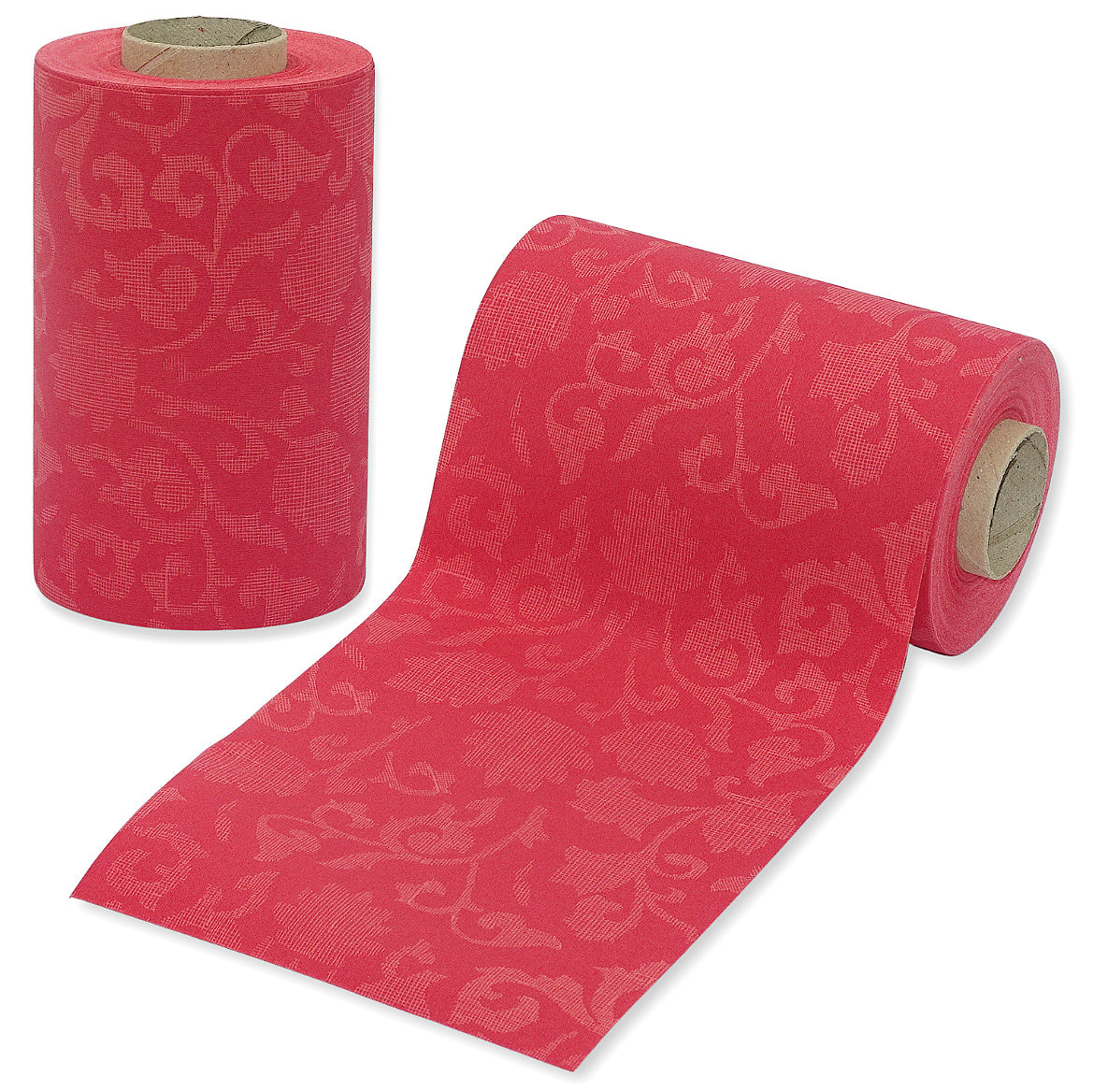 20 Meter Dunicel Tischband 15cm breit Tischläufer Damast