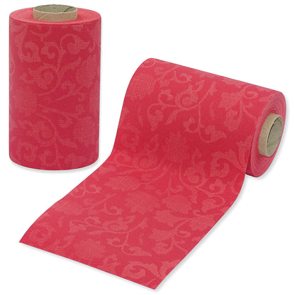 20 Meter Dunicel Tischband 15cm breit Tischläufer Damast