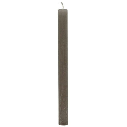 24 Stk Rustik Stabkerzen 270x23mm durchgefärbt Dinnerkerzen