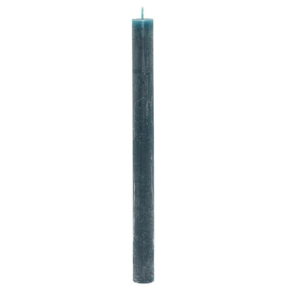 24 Stk Rustik Stabkerzen 270x23mm durchgefärbt Dinnerkerzen