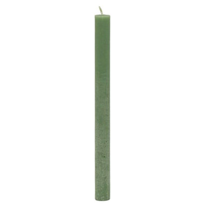 24 Stk Rustik Stabkerzen 270x23mm durchgefärbt Dinnerkerzen