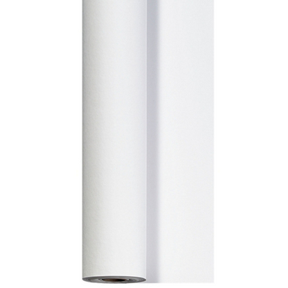 25 Meter Tischdeckenrolle 125 cm breit stoffähnliche Tischtuch - weiß