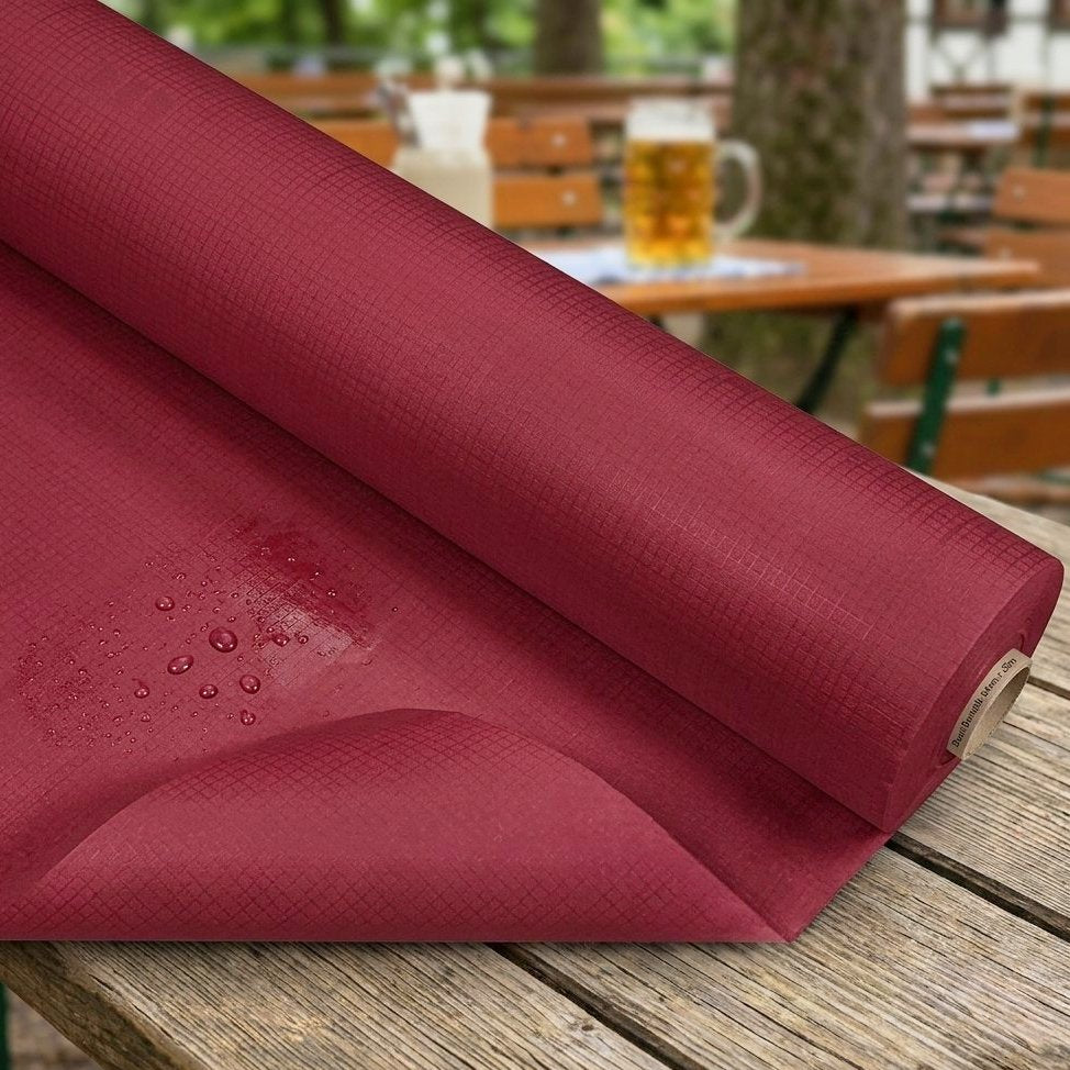 25 Meter Dunisilk Tischdeckenrolle 84cm breit Biertisch Tischtuch abwischbar