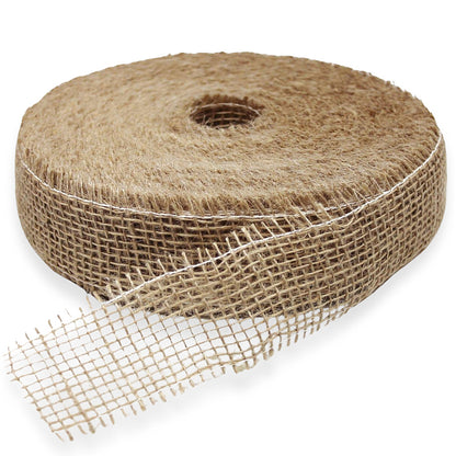 40 Meter Juteband 5cm breit Dekoband Rolle