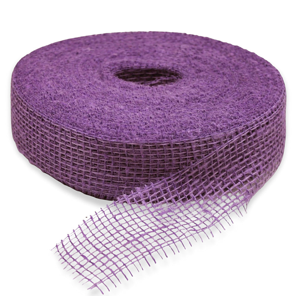 40 Meter Juteband 5cm breit Dekoband Rolle