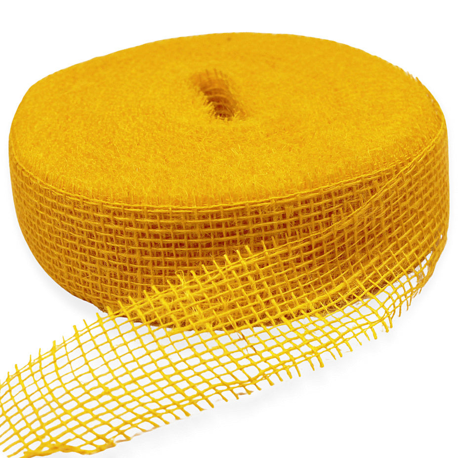 40 Meter Juteband 5cm breit Dekoband Rolle