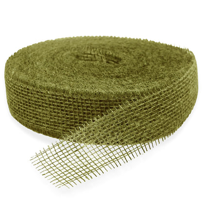 40 Meter Juteband 5cm breit Dekoband Rolle