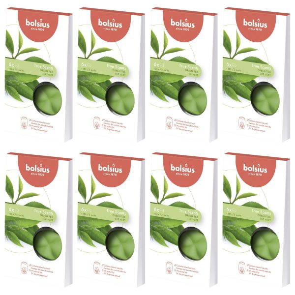 48-tlg. Bolsius Aromatic True Scents Wax Melts Duft Schmelzblüten (8x6er)