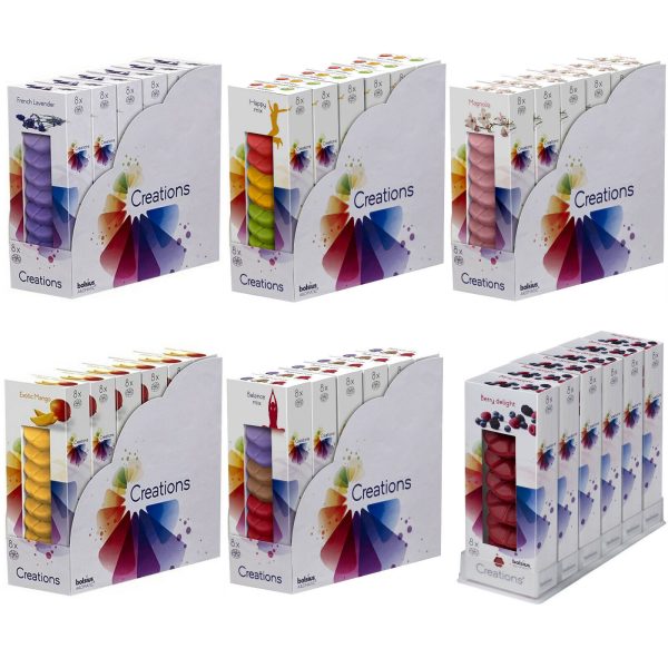 48 Bolsius Creations Schmelzblüten Duftblüten Wax Melts (6x8er)