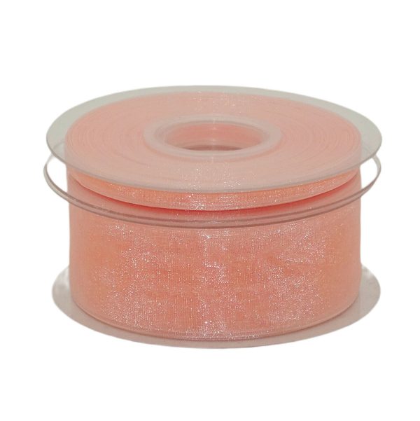 50 Meter Organzaband 6mm/40mm Chiffonband Dekoband