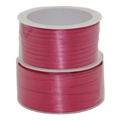 50 Meter Satinband Schleifenband 3mm/6mm Dekoband