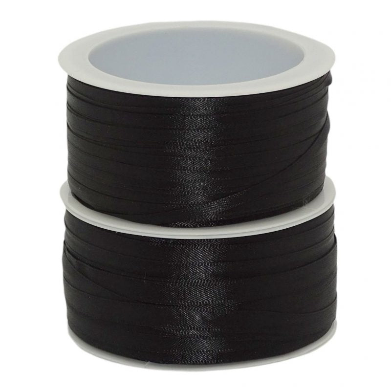 50 Meter Satinband Schleifenband 3mm/6mm Dekoband