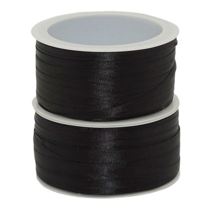 50 Meter Satinband Schleifenband 3mm/6mm Dekoband