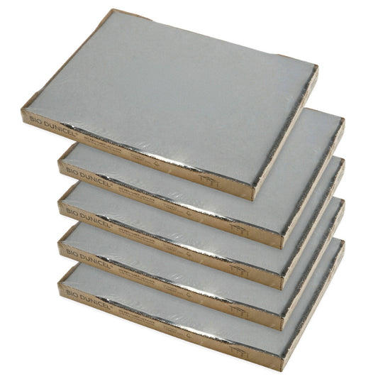 350-tlg. Duni Evolin Tischsets 40×30cm Platzsets Stoffoptik - Grau (5x70er)