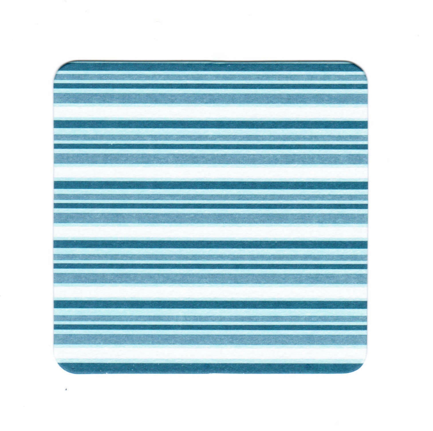 60 - 120 Stück Untersetzer für Gläser Tassen 9x9 cm Bierdeckel Pappe Grün/ Blau - 60 x Blau