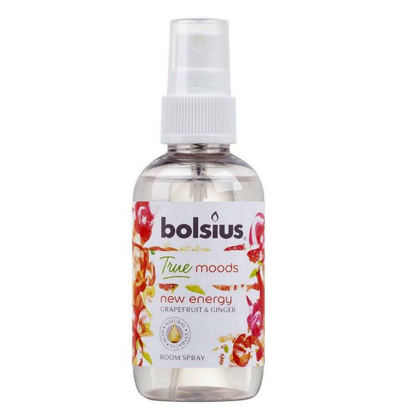 Bolsius Duftzerstäuber Raumspray 75ml  Aromatic True Moods Düfte transparent