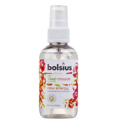 Bolsius Duftzerstäuber Raumspray 75ml  Aromatic True Moods Düfte transparent