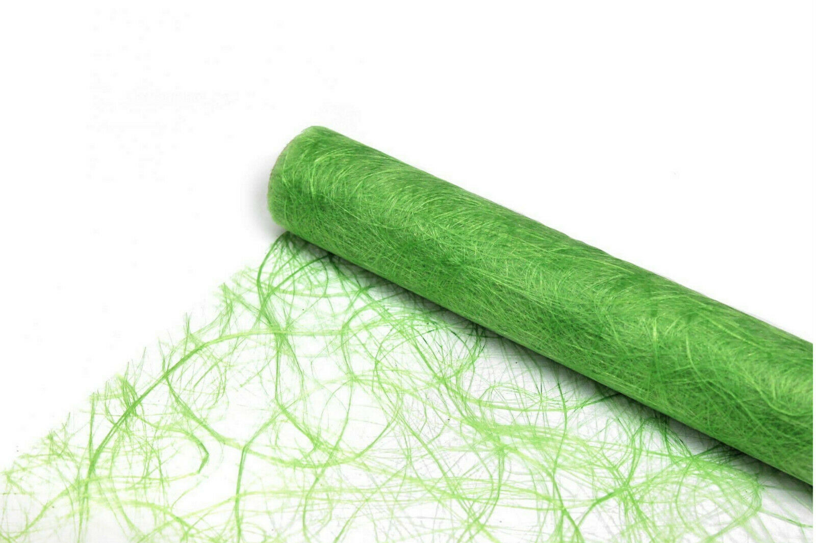 Sizoweb Tischband 25m x 30cm (0,99 - 1,14 €/m) Tischläufer Dekoration Tisch-Deko - Hellgrün (Lime Green) 6090